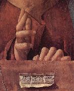 Antonello da Messina Salvator mundi Spain oil painting artist